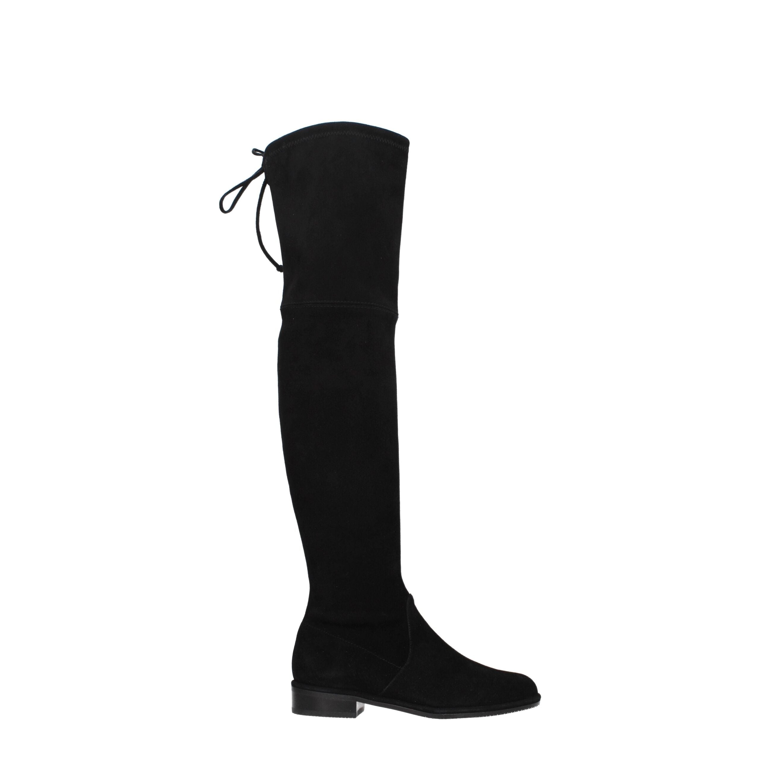 Stuart Weitzman Black Leather Boot